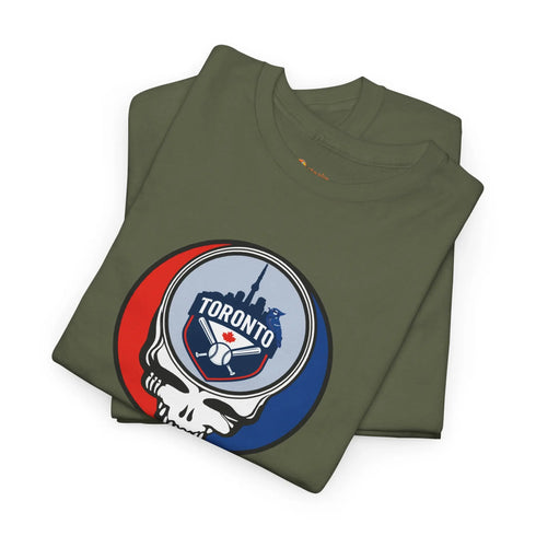 Grateful Dead - Toronto Blue Jays Grateful Dead Steal Your Face T-Shirt - MLB - Athletics - St Louis - StealieShop